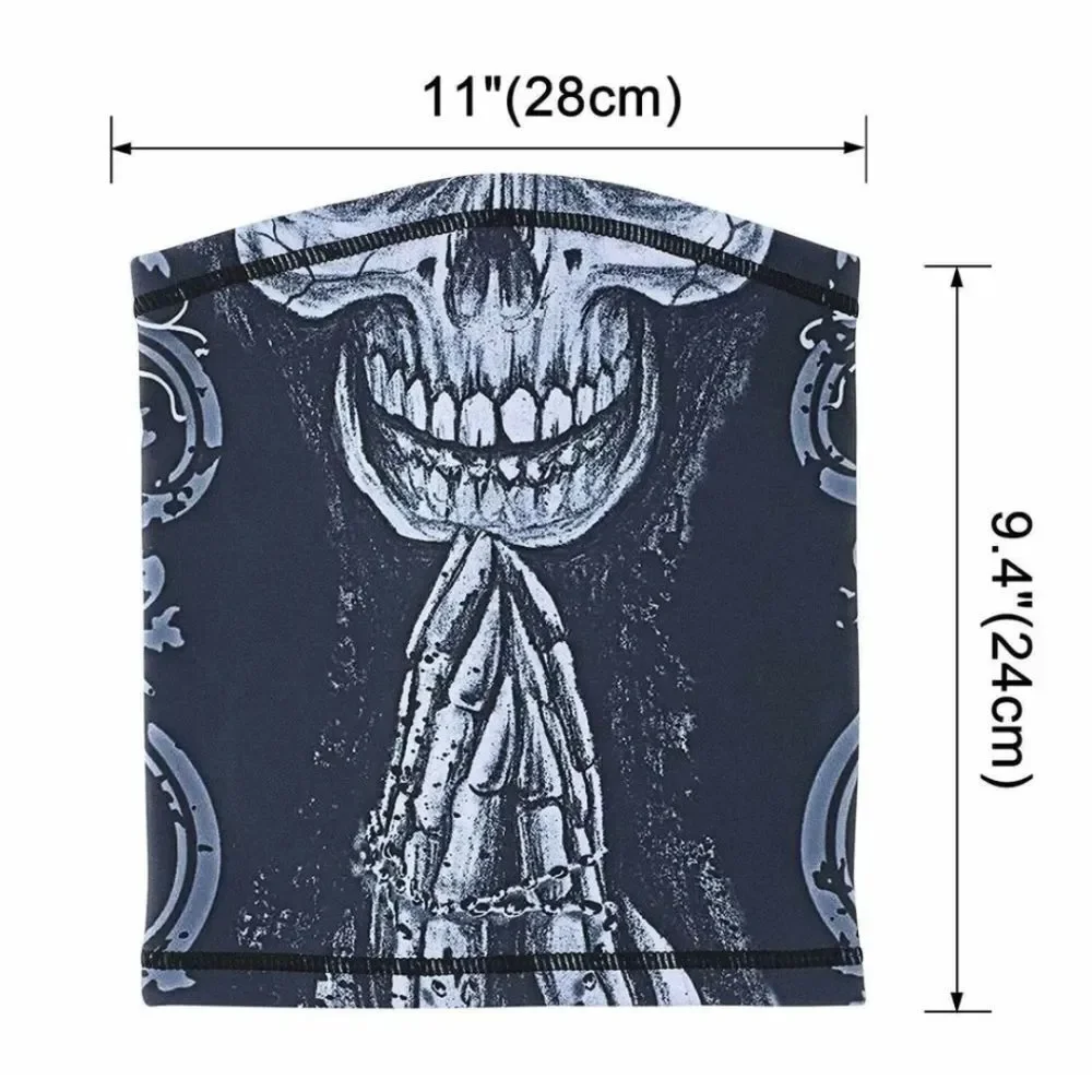 Winter Fleece Neck Gaiter Half Face Mask Ski Motorcycle Cycling Scarf Bandana US